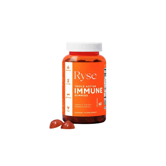 Triple-Action Immunity Gummies (60 Capsules)